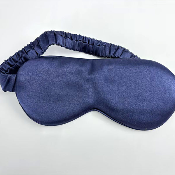 Sovmask i 100 % silke NavyBlue NavyBlue