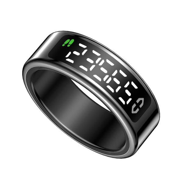 Smart Ring Svart med Hälsoövervakning 11 11