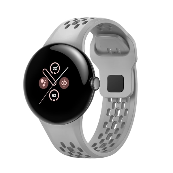Klockarmband för Google Pixel Watch 3, 45MM Grå