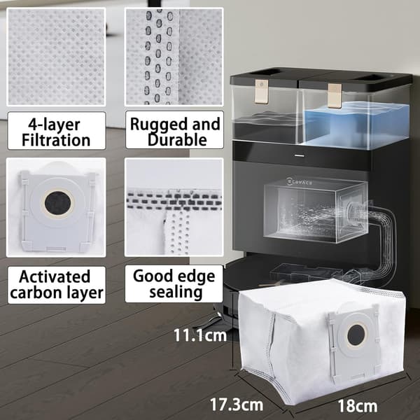 Tillbehörskit för Ecovacs Deebot X8 Omni/Pro