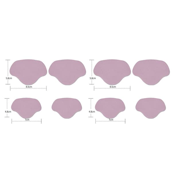 Skoreparationslapper, 8-pak Pink Pink