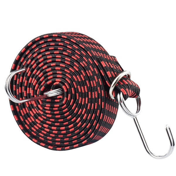 Elastiskt bagagerem med krokar Red 1 m Red 1 m