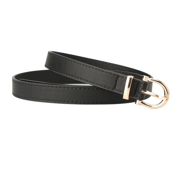 Muodikas naisten PU-nahkavyö Black Black