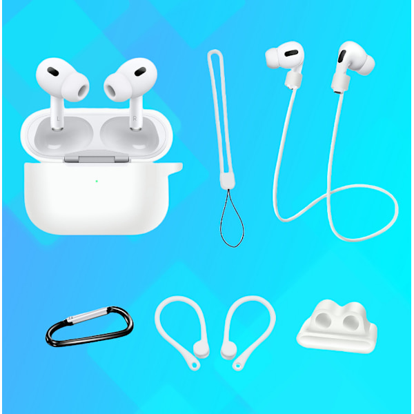 Seksdelt tilbehørssæt til Airpods Pro 2
