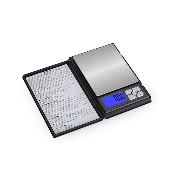 Bärbar Laptop Smyckesvåg Batteridriven 2kg/0.1g