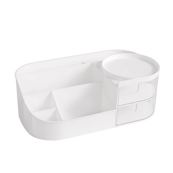Lille Kosmetisk Opbevaringsboks White White