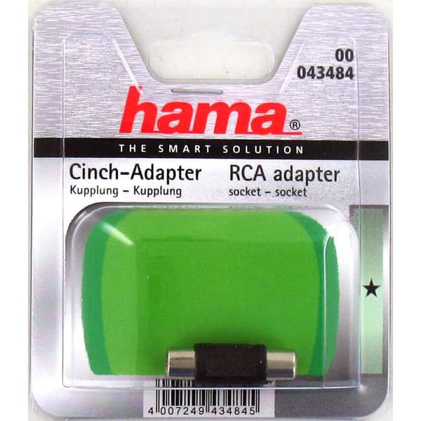 HAMA Adapter RCA - RCA Hun-Hun ST