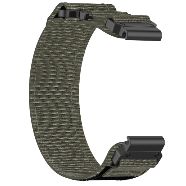 22 mm Klockarmband för Garmin Quatix 7 Pro/FeniX/Fenix 6/Fenix 5 Storlek M Nylon Grå