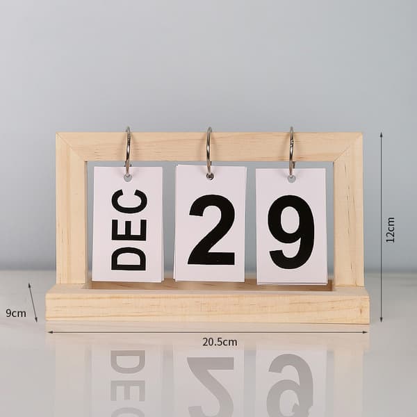 Minimalistisk træ evighedskalender