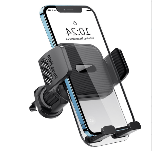 Mobilholder til instrumentbræt og luftventil Grey Grey