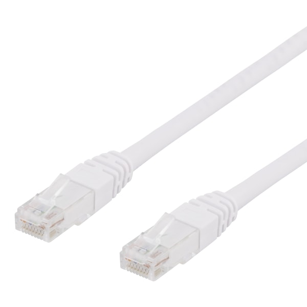 U/UTP Cat6 patch cable, LSZH, 5m, white