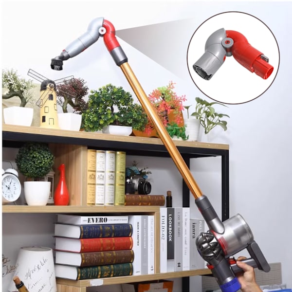 INF Dyson V7 V8 V10 V11 V15 vinkeladapter med snabbkoppling