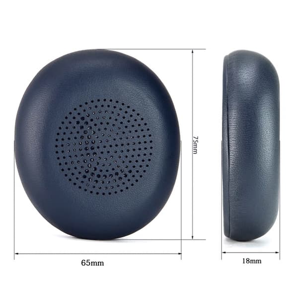 Udskiftningsørepuder til Jabra Elite 45h/Evolve2 65 Blue Blue