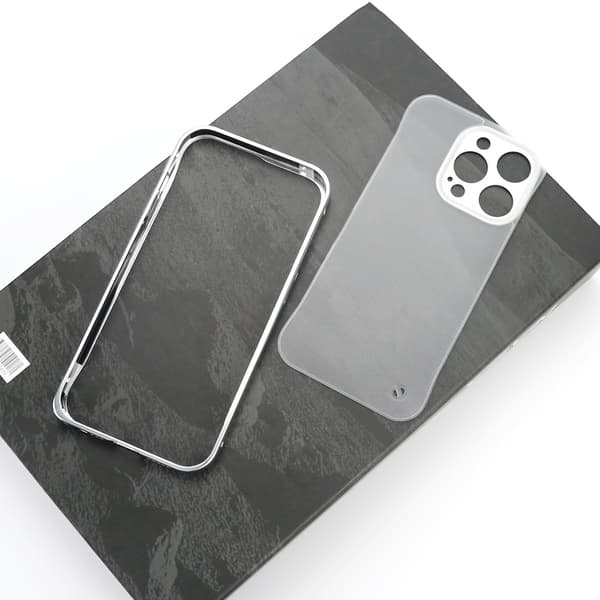 Aluminiumslegeringsramme til iPhone 14 Pro Silver Silver