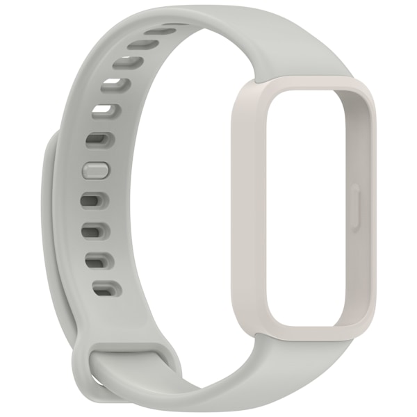 Vaihtoranneke Xiaomi Band 9 Active- ja Redmi Band 3 -älykelloille Harmaa