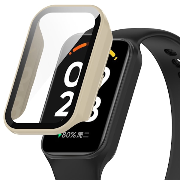 Klockfodral för Mi Band 8 Active / Redmi Band 2 Vit