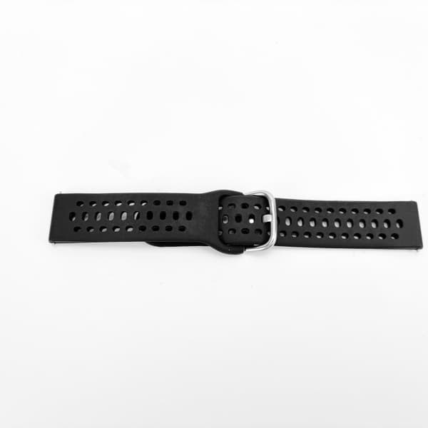 Amazfit Active 2 Band - Andningsbart silikon sportbyte Black Black