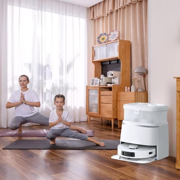 Tvättbara mikrofibermoppdukar 8-pack för robotdammsugare - effektiv våtmoppning i hemmet, maskintvättbara moppdukar kompatibelt med Ecovacs Deebot och
