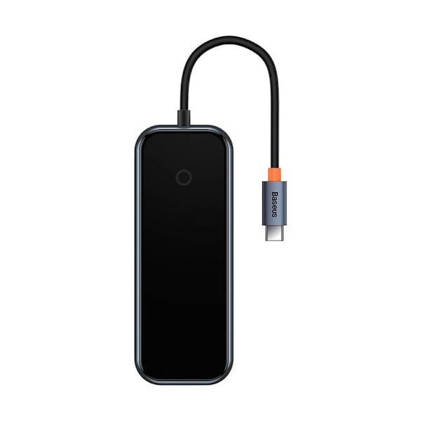 Adapter 4w1 Baseus Hub USB-C med 4xUSB 3.0 (mørkegrå)