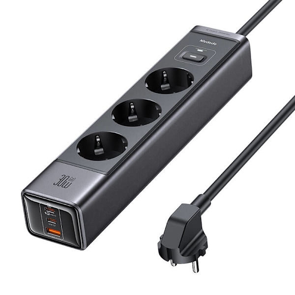 GaN 6-i-1 grenuttag Mcdodo CH-0620, 30W