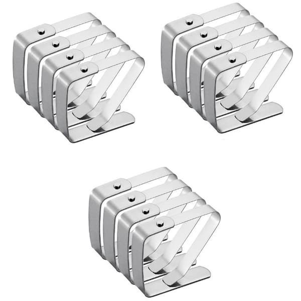 Mångsidiga Dukklämmor, 12-pack Silver Silver
