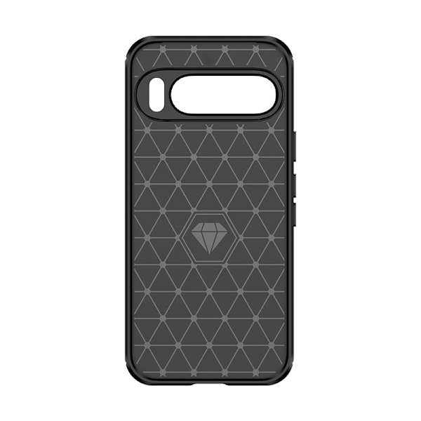 Sort TPU-telefoncover til Google Pixel 9