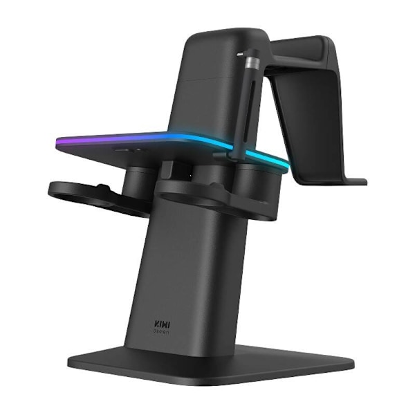 RGB Vertical Stand Meta Officiellt sammärkt Kiwi Design QC03 för Meta Quest 3/Quest 2/Quest PRO Black