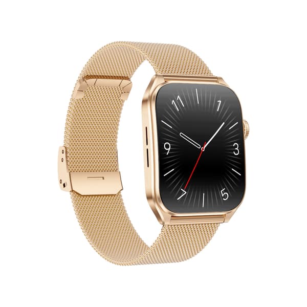 Multifunktionell Smartwatch med AMOLED-skärm, Bluetooth-samtal och Hälsoövervakning Pink Pink