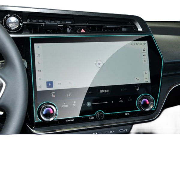 Hærdet skærmbeskytter til 2023 Lexus RZ bilnavigation