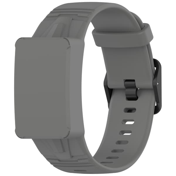 WHOOP 4.0 Band Integrerat Armband - Mörkgrå Silikon
