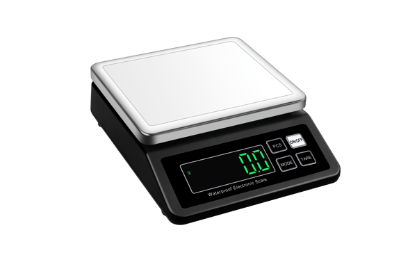 Elektronisk Digitalvåg Black 10kg/1g Black