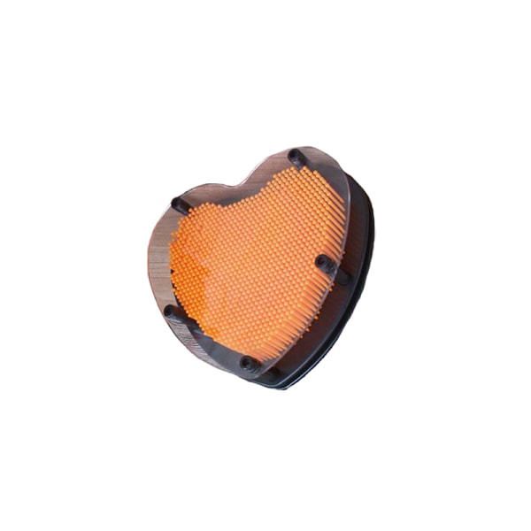 3D Hjärt Handavtryckssats Gul