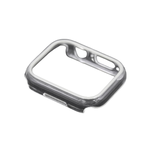 Självlysande fodral med skärmskydd Apple Watch Series 7/8 Vit