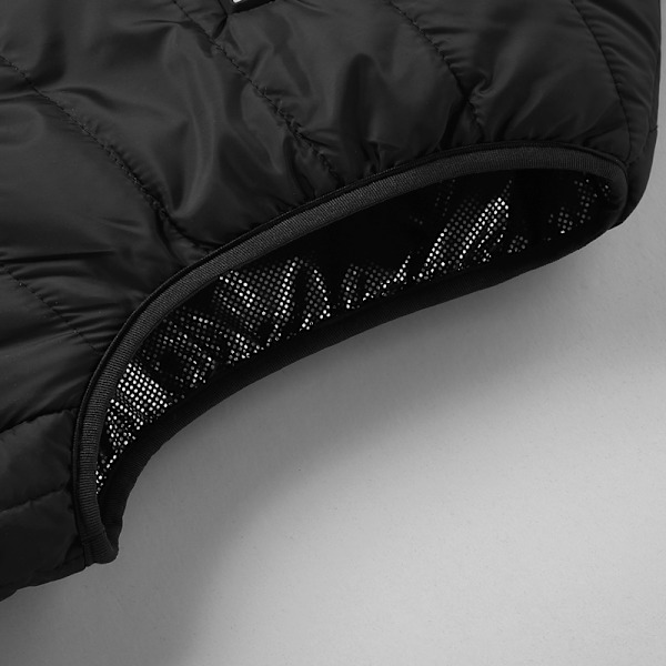Uppvärmbar Väst M01, Dual-Control med 15 Värmezoner Svart 4XL