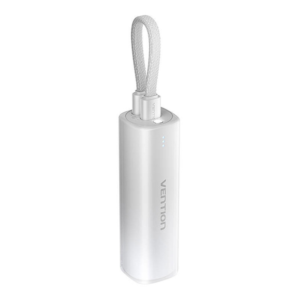 Powerbank 5000mAh Vention FHWM0 20W + kabel USB-C gör blixt (szary)