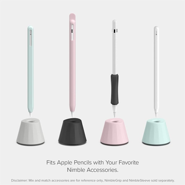 Silikoneholder til Apple Pencil iPad Sort
