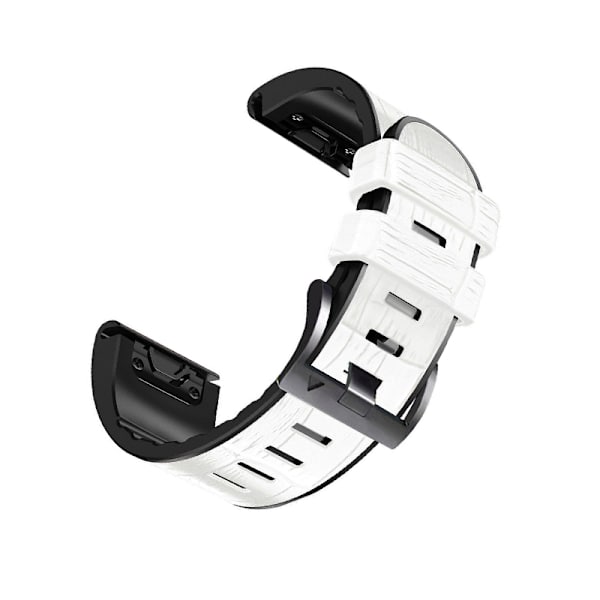 Klockarmband i Silikon för Garmin Fenix 8/7X/6X/5X Vit 26mm