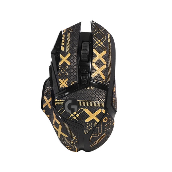Mus Skin Sticker för Logitech G502 Guld