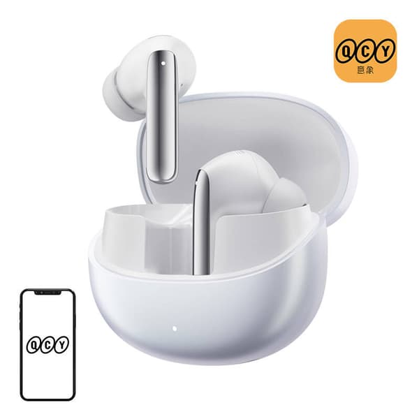 TWS QCY MeloBuds Pro HT08 hovedtelefoner, ANC (hvide)