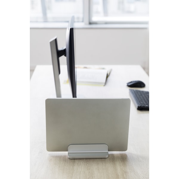 Office, Adjustable vertical laptop holder, 5kg, alumimnum