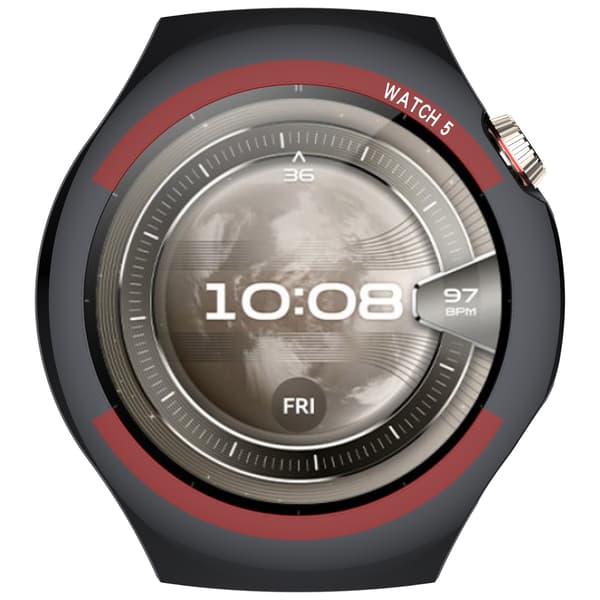 Transformer Huawei Watch 5 med Space Explorer Case 46 mm 46 mm