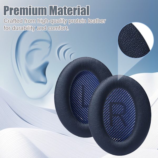 INF Vaihdettavat korvatyynyt tiivisteillä Bose QC35 QC35-ii, QC25 1/2