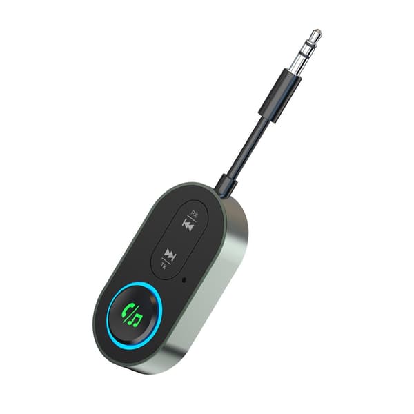 Bluetooth 5.3 langaton audio vastaanotin ja lähetin - BR10T adapteri pitkällä akunkestolla