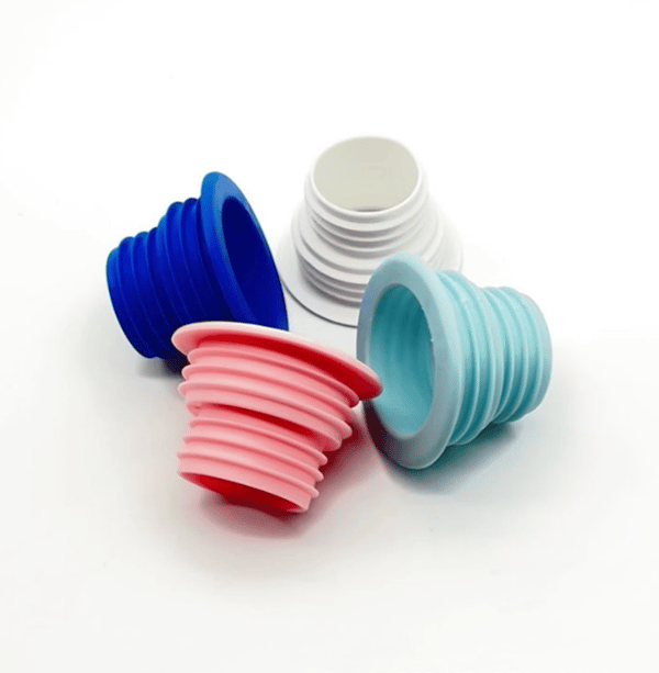 5-pack silikon avloppsrör luktstoppare Blue Blue