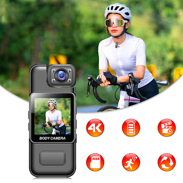 M11 Clip-On WIFI Utomhussportkamera (32GTF-kort)