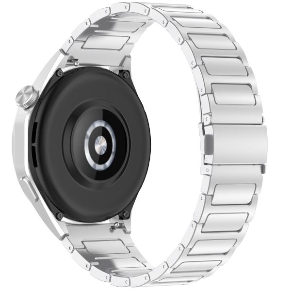 22 mm Klockarmband i Stål, för Samsung, Huawei Silver
