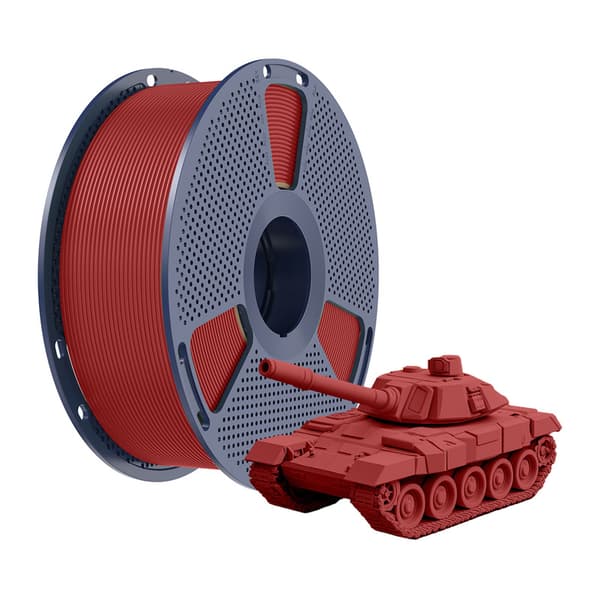 Sunlu PLA+ High-Speed rött filament, 1,75 mm, för FDM 3D-skrivare