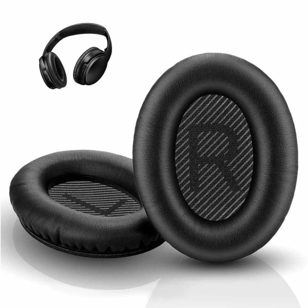 INF Öronkuddar 1 par Bose QC35/Bose SoundTrue Svart