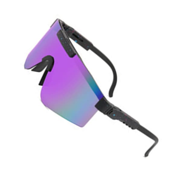 Tyylikkäät PC+TAC aurinkolasit - UV400 suoja ulkoiluun Multicolor3 Multicolor3