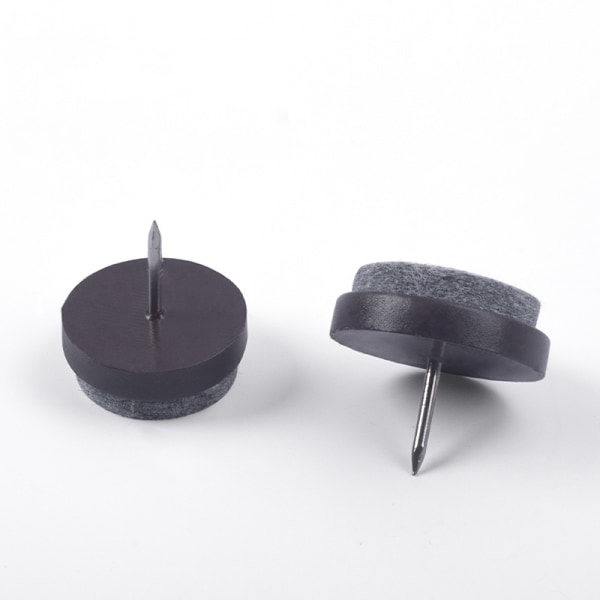 200 kpl huonekaluliukut - Ruskea 24mm, suojaa lattiasi